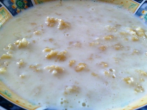 Zupa mleczna z kluseczkami