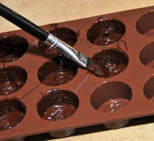 Malowanie czekoladą