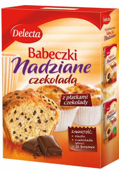 Babeczki z czekoladą