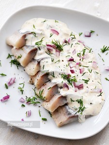 Śledzie w sosie majonezowym