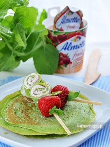 Naleśniki ślimaki z Almette